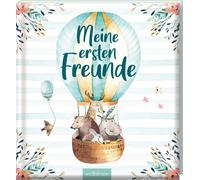 Meine ersten Freunde (Aquarell-Optik): Freundebuch für Kita, Krippe, Kin (Relié)