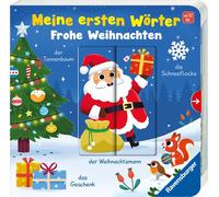 Meine Ersten Wörter: Frohe Weihnachten - Sprechen Lernen Mit Großen Schiebern Für Kinder Ab 12 Monaten