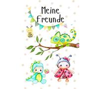 Meine Freunde - Das Freundschaftsbuch für Spielgruppen Freunde, Kindergarten und erste Klasse: Unkomplizierte, leichte Eintrageseiten für 30 Freunde