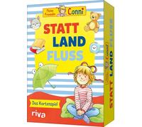 Meine Freundin Conni - Statt Land Fluss: Das Kartenspiel. Beschäftigung für zu Hause und unterwegs für Kinder ab 6. Geschenk zu Geburtstag, Weihnachten, Schulanfang, Ostern.