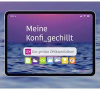 Meine Konfi_gechillt: Das geniale Zeitkapselalbum. Von Kreativaufgaben, über Checklisten bis zu Bibelsprüchen: das besondere Erin-nerungsbuch zur Konfirmation mit viel Platz für Fotos & Einträge