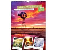 Meine Welt ist bunt (Wandkalender 2026 DIN A3 hoch), CALVENDO Monatskalender: Willkommen in einer Welt, in der die Farben tanzen und die Fantasie ... Farben und Kreativität jede Ecke beleben.