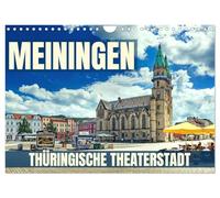 Meiningen - ville de théâtre de Thuringe, Version française (Calendrier mural 2026 DIN A4 portrait), Calendrier CALVENDO mensuel