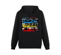 meiningjing Amplified The Police - Synchronicity - Men's Hoody Sweatershirt Black 3XL