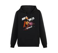 meiningjing Get in Good Johnny Winter Captured Live Hoodie Hoody Sweatershirt Black XXL