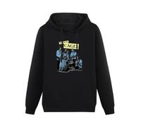meiningjing Nicolas and The Cages (Nic Cage Band Shirt) Hoody Mens Graphic Hoodys Anime Tops Vintage Clothes Hoody Sweatershirt Black S