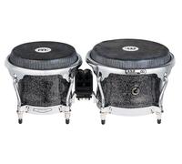 Meinl Artist Series Bongo Diego Galé, REMO® Black Calfskin Skyndeep He