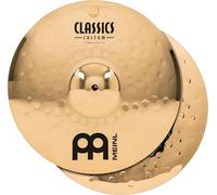 Meinl Cymbals Classics Custom Brilliant Cymbales Hihat Medium 14 pouces (35,56cm) pour Batterie - Paire - B12 Bronze, Finition Brillante, Fabriquée en Allemagne (CC14MH-B)