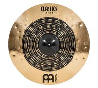 Meinl Cymbals Classics Custom Dual Cymbale Ride 22 pouces (Vidéo) pour Batterie (55,88cm) Bronze B12, Deux Finitions - Fabriquée en Allemagne (CC22DUR)