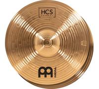 Meinl Cymbals HCS Bronze Cymbales Hihat 13 pouces (33,02cm) pour Batterie - Paire - B8 Bronze, Finition Traditionnelle, Fabriquée en Allemagne (HCSB13H)