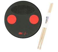 Meinl Cymbals Split Tone Pad d'entraînement 30,5 cm Anika Nilles Signature avec baguettes Keepdrum