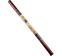Meinl Percussion Wood Didgeridoo Instrument - Peint à la main 47 pouces / 120 cm de long - accordé en Mi - Bambou, multicolore (DDG1-R)