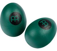 Meinl Percussion Egg Shaker Pair - 2 Œufs Shakers avec un Son Clair et Doux -Cadeau Musicien - Plastique, Vert (ES2-GREEN)