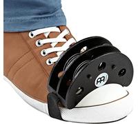 Meinl FJS2SBK Grelots à pied | Instrument de percussion mains libres pour guitare, cajon et busking