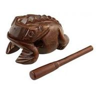 Meinl Percussion – Crapaud en bois FROG-L Marron Grand modèle