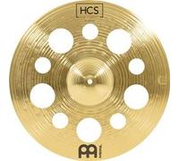 Meinl Cymbals HCS Cymbale Trash Crash 18 pouces (45,72cm) avec Trous - pour Batterie - Finition Traditionelle en Laiton, fabriquée en Allemagne (HCS18TRC)