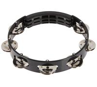 Tambourin Abs Noir 20CM 1 Rangee Cymbales