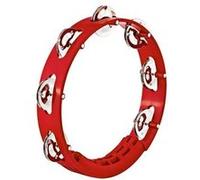 HTT8R Tambourin Abs Rouge 20CM 1 Rangee De Cymbalettes Tambourin - tamborim