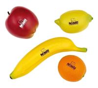 Meinl Nino Botany Shaker Assortiment de 4 pi ces Fruit