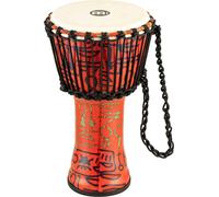 Meinl padj1-s-g travel series djembé en plastique avec cordage peau de chèvre et motif hiéroglyphes égyptiens 20 cm