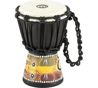 Meinl Djembe mini africain HDJ7-XXS – Peau de chèvre, Ø 4,5 pouces, Multicolore