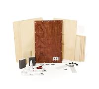 Meinl Percussion Deluxe Cajon Kit - Grande drum box pour assemblage DIY - outils inclus - Surface de jeu en bois de ronce (DMYO-CAJ-BU)