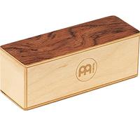 Meinl Percussion Dual Chamber Shaker - Avec 2 Compartiments - Instrument de Musique au Son Doux - Bouleau Baltique, Bois de Ronce (SH60)