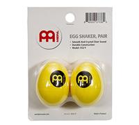 Meinl Percussion Egg Shaker Pair - 2 Œufs Shakers avec un Son Clair et Doux - Cadeau Musicien - Plastique, Jaune (ES2-Y)