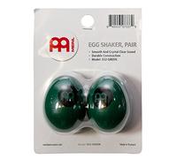 Meinl Percussion Egg Shaker Pair - 2 Œufs Shakers avec un Son Clair et Doux -Cadeau Musicien - Plastique, Vert (ES2-GREEN)