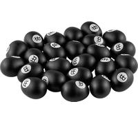 Meinl Percussion Egg Shaker Set - 24 Œufs Shakers avec un Son Clair et Doux - Instruments de Musique - Plastique, Noir (ES-SET24-BK)
