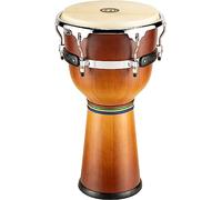 Meinl Percussion Floatune Djembe - Grande Percussion à Main - Avec Peau de Chèvre - Diamètre 12 pouces - Chêne Siam, Multicolore / Mat (DJW3GAB-M)