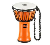 Meinl Percussion JRD Djembe Instrument - Très Petite Percussion à Main - Instrument de Voyage - Diamètre 7 Pouces - Plastique, Orange (JRD-O)