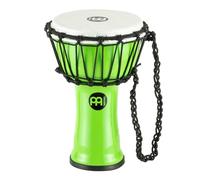 Meinl Percussion JRD Djembe - Très Petite Percussion à Main - Instrument de Voyage - Diamètre 7 Pouces - Plastique, Vert (JRD-G)