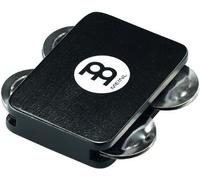 Meinl Percussion Jt-S-Bk Tambourin À Pied Avec Cymbalettes En Acier Inoxydable Noir
