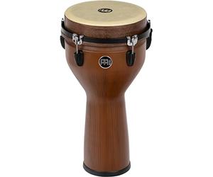 Meinl Percussion Jumbo Djembe - Percussion à Main Moyenne -Grande Taille avec Peau Synthétique - Diamètre 10 Pouces - Plastique, Marron (JD10BW)