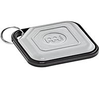 Meinl Percussion Keychain Shaker Gadget - Mini Instrument de Musique Porte-clés - Plastique ABS, Gris (KRS-GR)