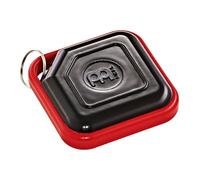 Meinl Percussion Keychain Shaker Gadget - Mini Instrument de Musique Porte-clés - Plastique ABS, Noir (KRS-BK)