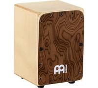 Meinl Percussion Mini Cajon Drumbox - Idée cadeau pour musiciens - Cadeau décoratif pour enfants et adultes - Surface de jeu en bois de ronce (MC1BW)
