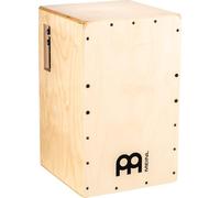 Meinl Percussion Pickup Snarecraft Cajon - Grande drum box avec micro, sons de caisse claire et basses - Surface de jeu en bouleau baltique (PSC100NT)