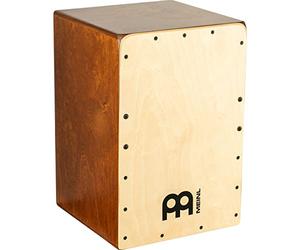 Meinl Percussion Snarecraft Cajon Instrument - Cajon compact avec 2 Cordes pour le timbre - Bouleau, Naturel (SC80AB-B)