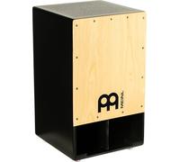 Meinl Percussion Subwoofer Cajon Instrument - Grande drum box avec 2 rosaces projetant le son - Surface de jeu American White Ash (SUBCAJ1AWA)
