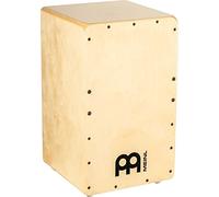 Meinl Percussion Woodcraft Cajon Instrument - Grande drum box avec des sons de caisse claire et des basses profondes - Surface de jeu en bouleau baltique (WC100B)