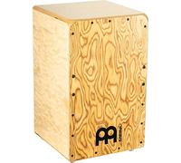 Meinl Percussion Woodcraft Professional Cajon - Grande drum box avec des sons de caisse claire et des basses profondes - Surface de jeu en ronce de makah (WCP100MB)