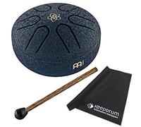 Meinl Sonic Energy PSTD2NBVF Pocket Steel Tongue Drum A-majeur Venus Fleur + chiffon Keepdrum