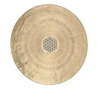 Meinl Sonic Energy WGFOL20 Gong à vent avec batteur, fleur de vie - Pour thérapie par le son, méditation et yoga - Alliage de bronze - 50,8 cm