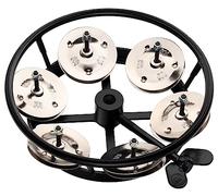 Meinl Tambourin HiHat THH1BK, métal, cloche acier - Tambourin