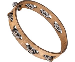 Meinl Tambourin Traditional TA1WB, 10", une rangée - Tambourin