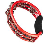 Meinl TMT1R Tambourin à main, clochettes acier,rouge - Tambourin
