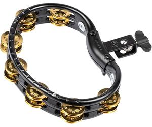 Meinl TMT2BBK Tambourin fixe Cymbales laiton Noir