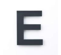 Meinplexi B-E-25 Lettre en acrylique Anthracite RAL : 7016